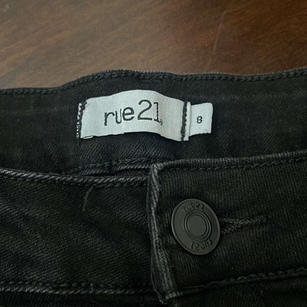 Black Rue21 Ripped Jeans - Picture 4 of 4